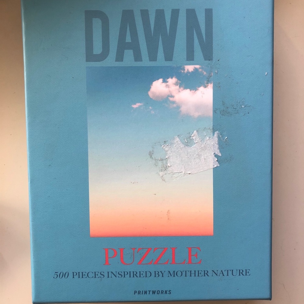 Dawn 500 piece puzzle